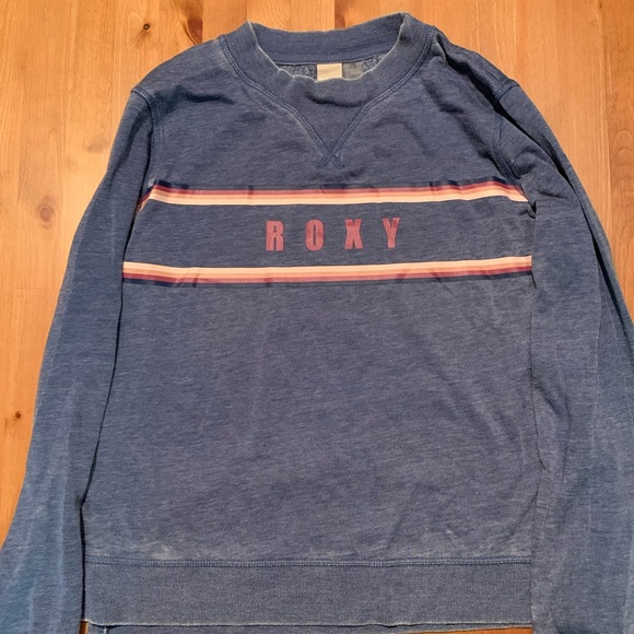 Roxy Blue Sweater, Size L - Picture 1 of 3